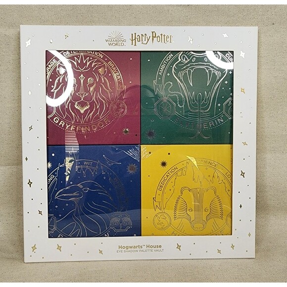 Harry Potter X Ulta Beauty Hogwarts House Eye Shadow Palette Vault Complete Set - Picture 1 of 14